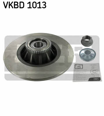Dr!ve+ DP2010.10.0054 Rear brake disc, non-ventilated DP2010100054