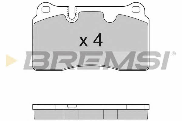 Bremsi BP3289 Brake Pad Set, disc brake BP3289
