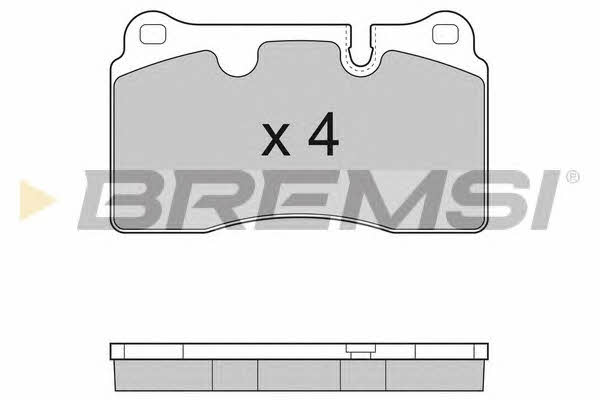 Bremsi BP3288 Brake Pad Set, disc brake BP3288