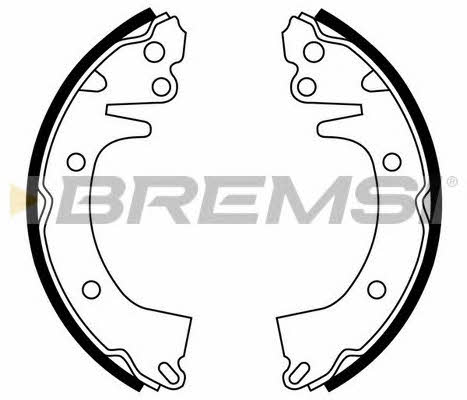 Bremsi GF0732 Brake shoe set GF0732