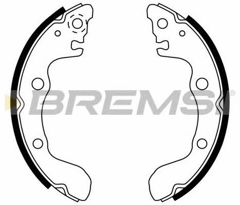 Bremsi GF0753 Brake shoe set GF0753