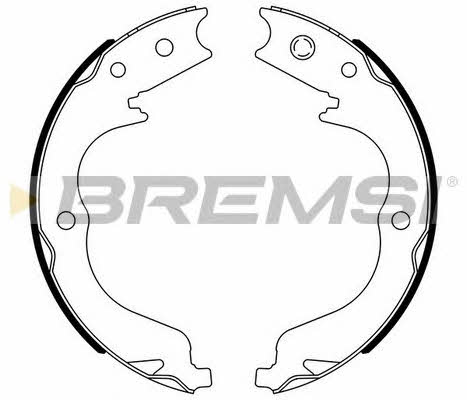 Bremsi GF0109 Parking brake shoes GF0109