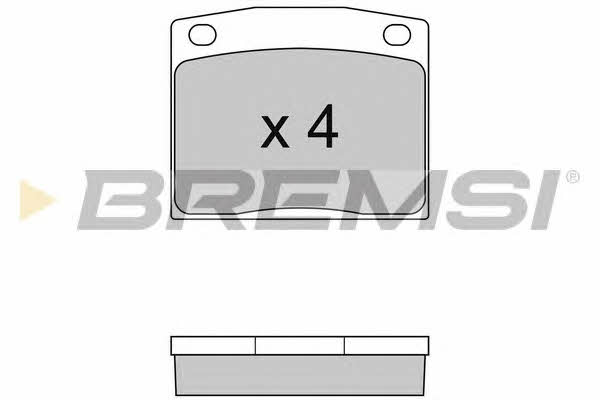 Bremsi BP2095 Brake Pad Set, disc brake BP2095
