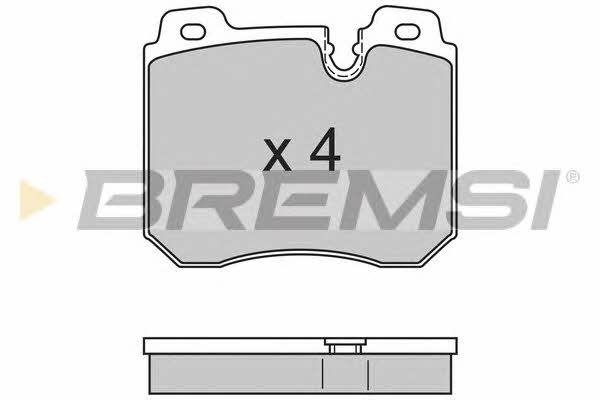 Bremsi BP2659 Brake Pad Set, disc brake BP2659