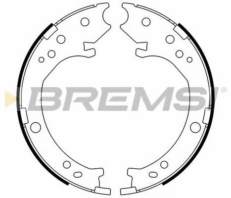 Bremsi GF0716 Parking brake shoes GF0716