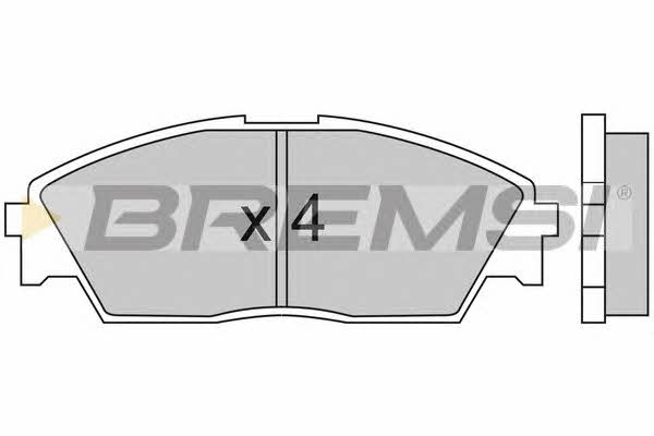 Bremsi BP2350 Brake Pad Set, disc brake BP2350