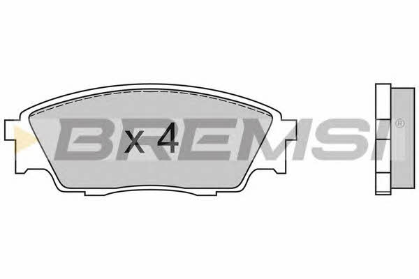 Bremsi BP2446 Brake Pad Set, disc brake BP2446