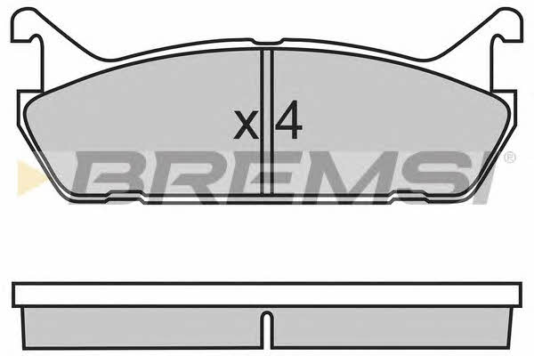 Bremsi BP2488 Brake Pad Set, disc brake BP2488