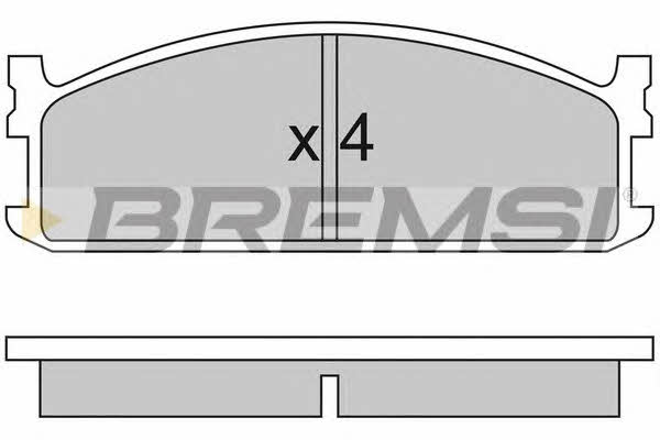 Bremsi BP2321 Brake Pad Set, disc brake BP2321