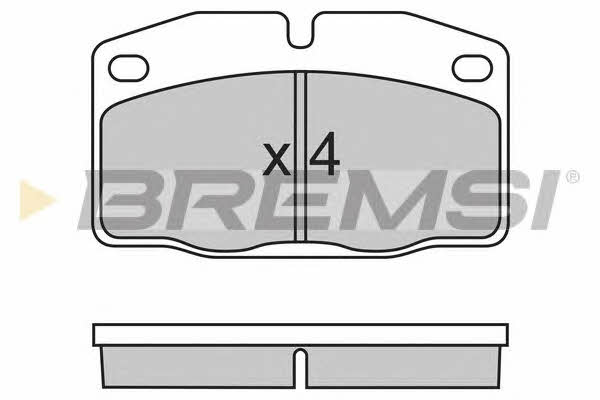 Bremsi BP2487 Brake Pad Set, disc brake BP2487