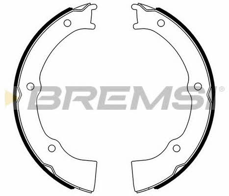 Bremsi GF0726 Parking brake shoes GF0726