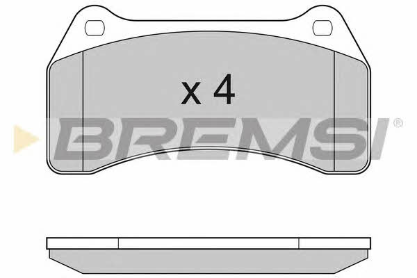 Bremsi BP3154 Brake Pad Set, disc brake BP3154