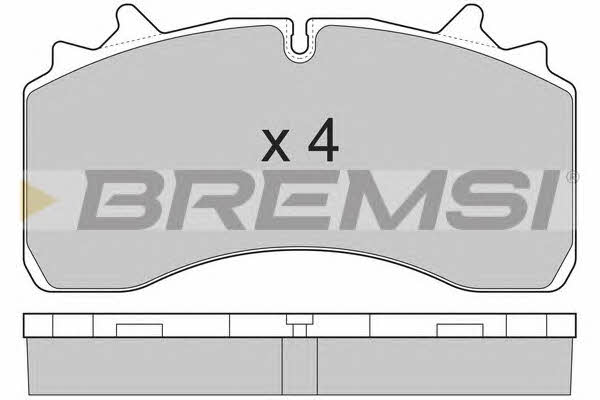 Bremsi BP7327 Brake Pad Set, disc brake BP7327