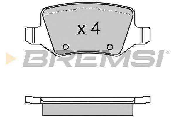 Bremsi BP2983 Brake Pad Set, disc brake BP2983
