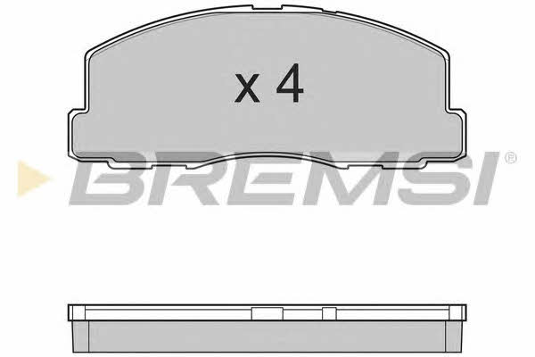 Bremsi BP2299 Brake Pad Set, disc brake BP2299