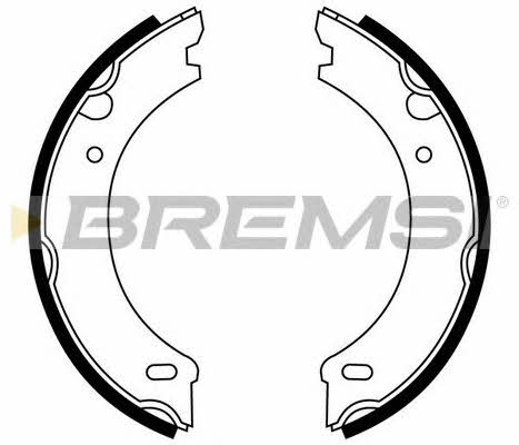 Bremsi GF0605 Parking brake shoes GF0605