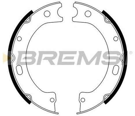 Bremsi GF0868 Parking brake shoes GF0868