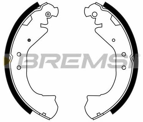 Bremsi GF4675 Brake shoe set GF4675