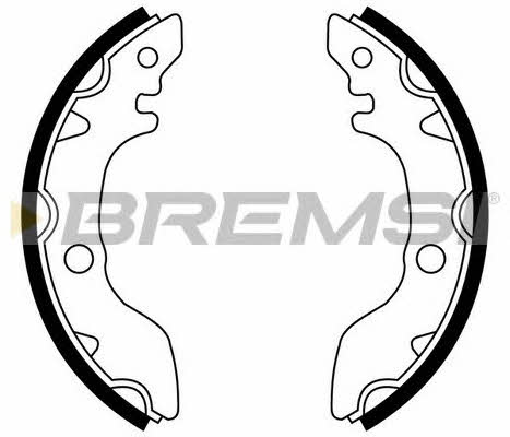 Bremsi GF0887 Brake shoe set GF0887
