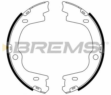 Bremsi GF0769 Parking brake shoes GF0769