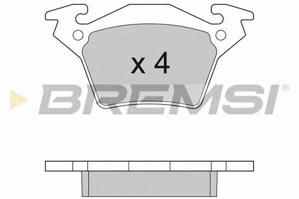 Bremsi BP2880 Brake Pad Set, disc brake BP2880