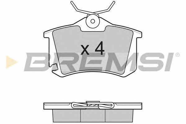 Bremsi BP3175 Brake Pad Set, disc brake BP3175