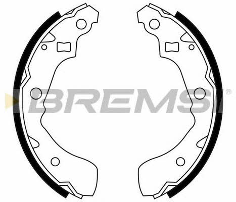 Bremsi GF0665 Brake shoe set GF0665
