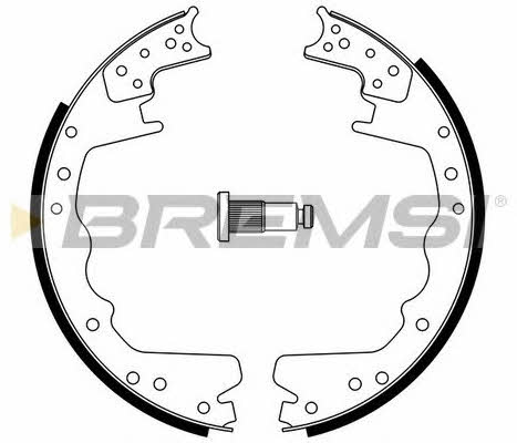 Bremsi GF4357 Brake shoe set GF4357