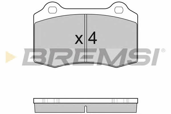 Bremsi BP3155 Brake Pad Set, disc brake BP3155