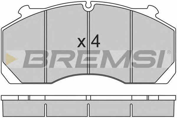 Bremsi BP7304 Brake Pad Set, disc brake BP7304