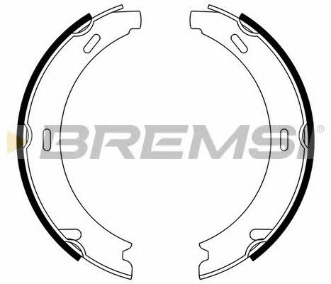 Bremsi GF0302 Parking brake shoes GF0302