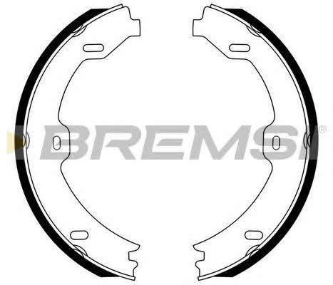 Bremsi GF0312 Parking brake shoes GF0312