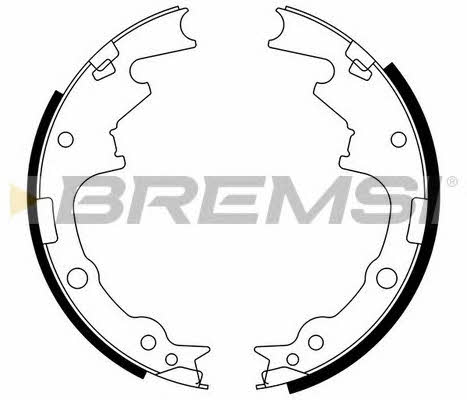 Bremsi GF0420 Brake shoe set GF0420