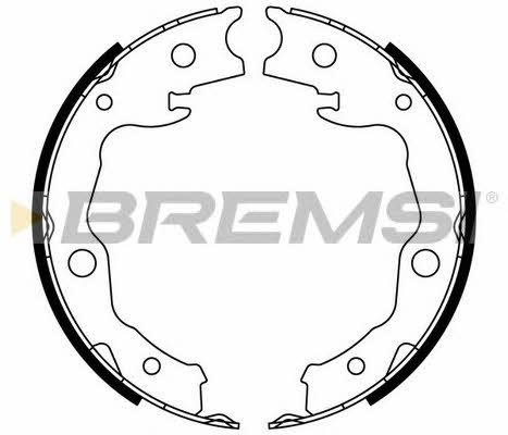Bremsi GF0976 Parking brake shoes GF0976