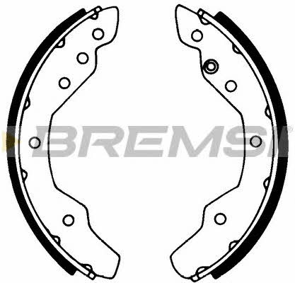 Bremsi GF0547 Brake shoe set GF0547