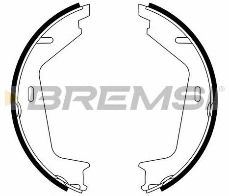 Bremsi GF0608 Parking brake shoes GF0608