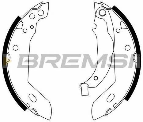 Bremsi GF0411 Brake shoe set GF0411