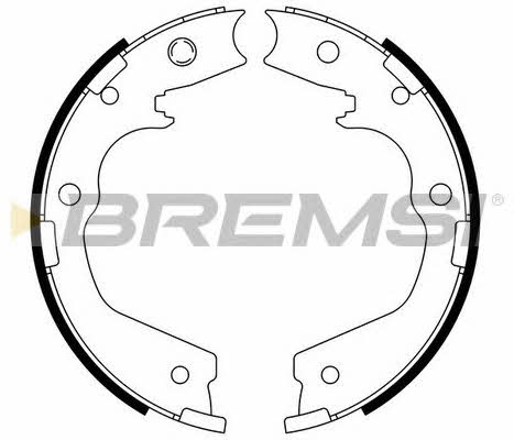 Bremsi GF0757 Parking brake shoes GF0757