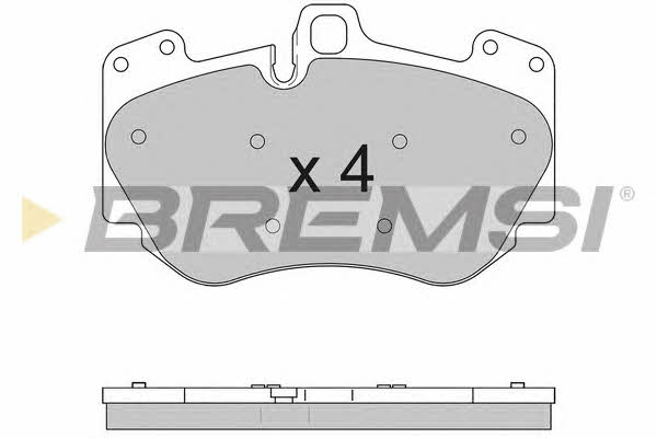 Bremsi BP3611 Brake Pad Set, disc brake BP3611