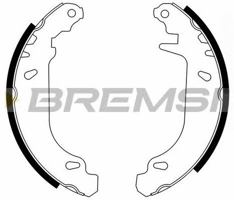 Bremsi GF0415 Brake shoe set GF0415