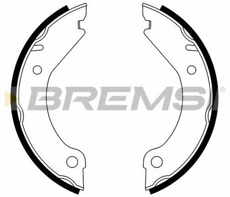 Bremsi GF0603 Parking brake shoes GF0603