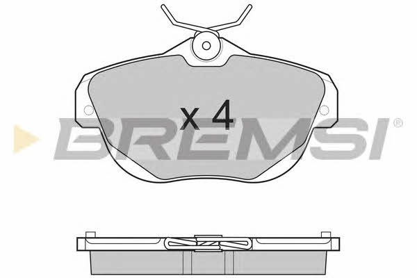 Bremsi BP3262 Brake Pad Set, disc brake BP3262