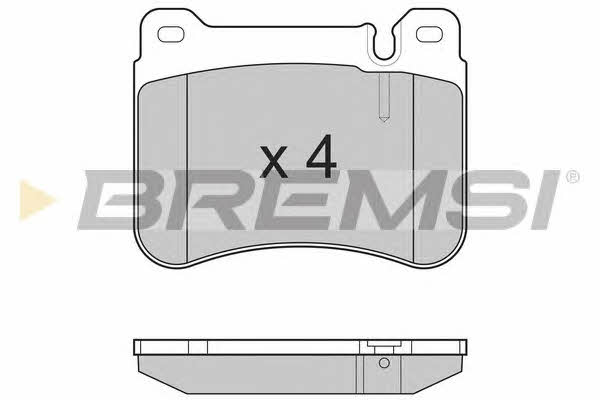 Bremsi BP3265 Brake Pad Set, disc brake BP3265