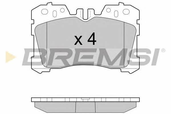 Bremsi BP3462 Brake Pad Set, disc brake BP3462