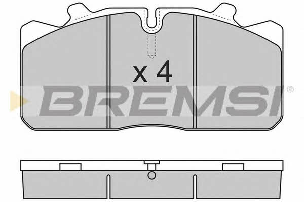 Bremsi BP7285 Brake Pad Set, disc brake BP7285