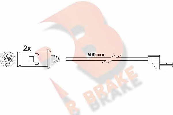 R Brake 610222RB Warning contact, brake pad wear 610222RB