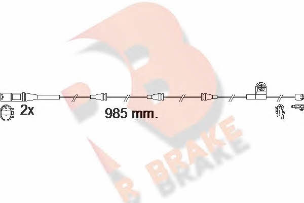 R Brake 610621RB Warning contact, brake pad wear 610621RB