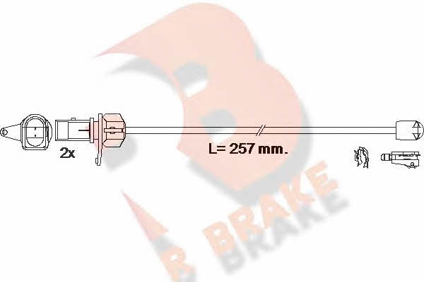 R Brake 610609RB Warning contact, brake pad wear 610609RB