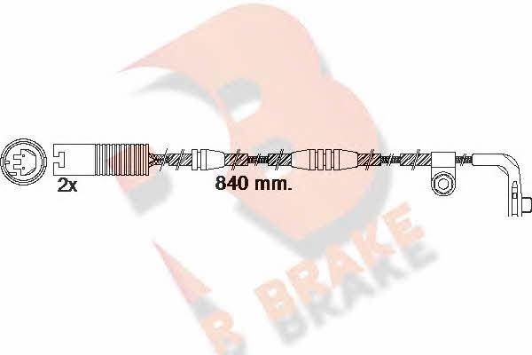 R Brake 610502RB Warning contact, brake pad wear 610502RB