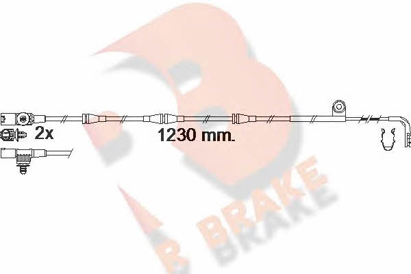 R Brake 610616RB Warning contact, brake pad wear 610616RB